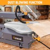 Hoteche 16-inch Power Scroll Saw for Woodworking with Large Tilting