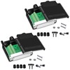 ANMBEST 2PCS Thinner DB37 Solderless RS232 D-SUB Serial to 37-pin