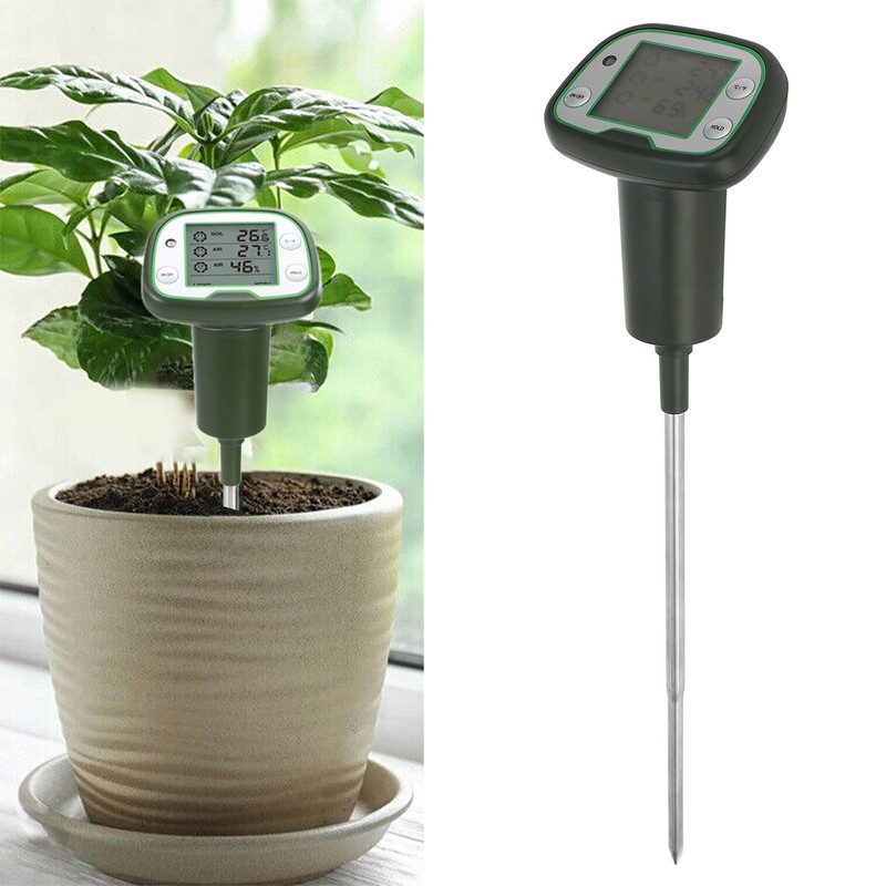 Plant Tester Accurate Measurement Data Lock Portable Soil Moisture Meter