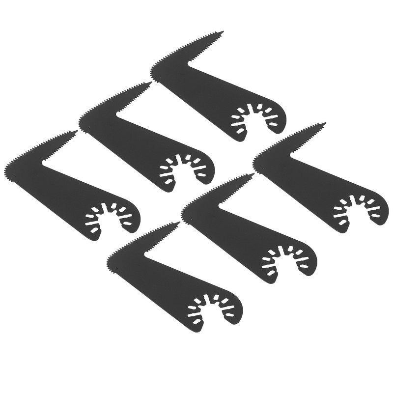10Pcs Oscillating Saw Blade Sickle Shape High Speed Steel Multitool