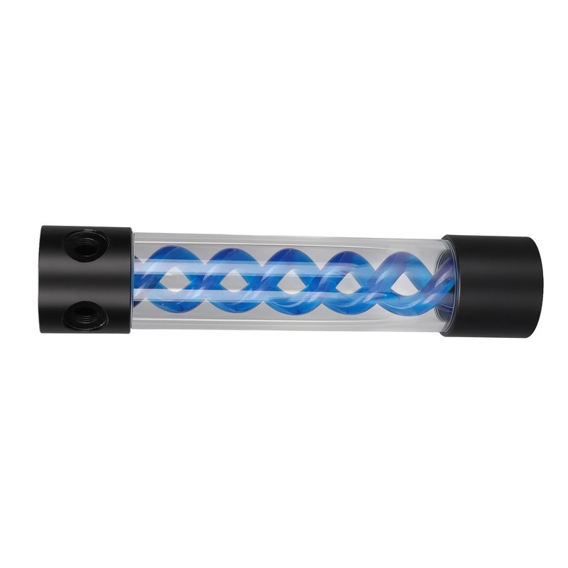 Water Cooling Reservoir 255mm/10.0in Acrylic Plastic Material G1/4in Thread Low