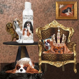 The Blissful Dog Cavalier King Charles Spaniel Drama Queen Dog Shampoo, Pink, 8 oz