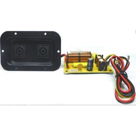 A LASE Compatible Aftermarket Replacement 2-Way Passive Crossover for Yamaha Speaker S115V, S112V w Speakon Plate.