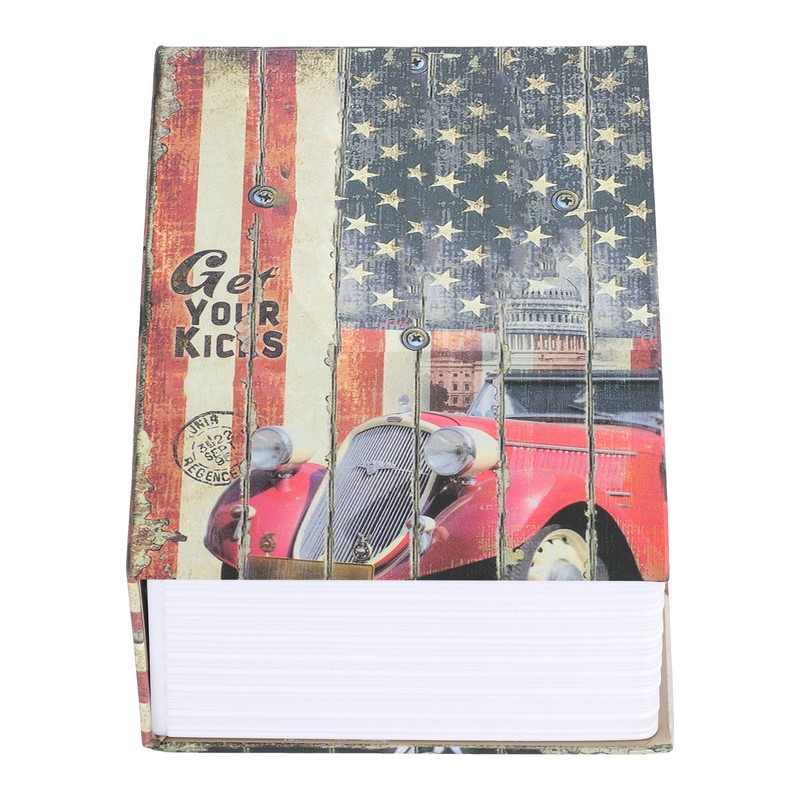 Mini Safe Lock Box Simulation Dictionary Money Box Originality Gift