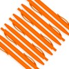 deegtran Pens Bulk, 100 Pack No Bleed Orange Barrel Click