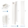 4" W 9Ft L Line Set Cover Kit for Mini