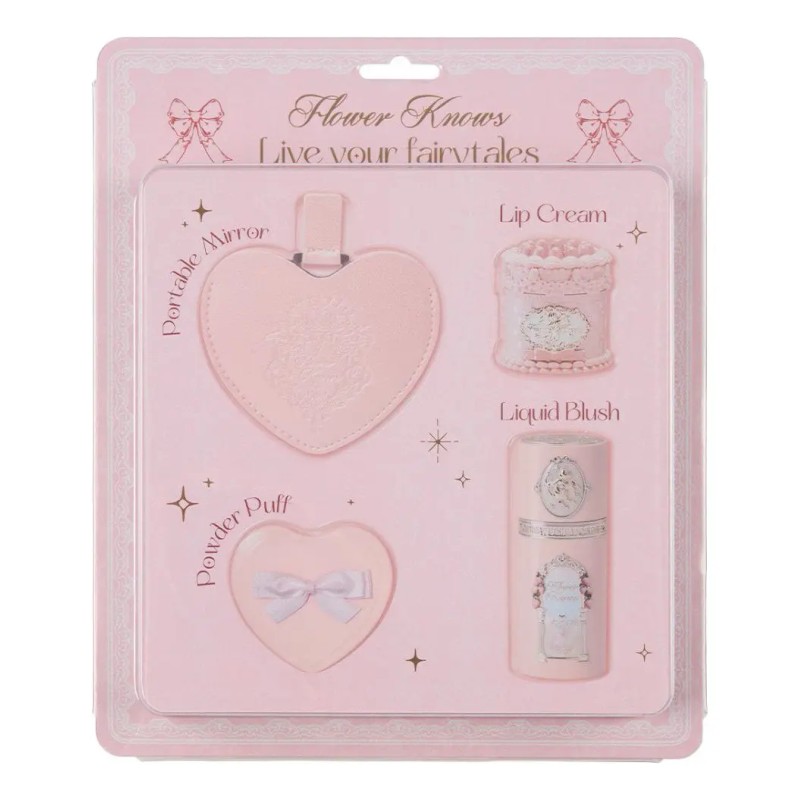 Flower Knows Set Strawberrie Liquid Blush Y Lip Cream