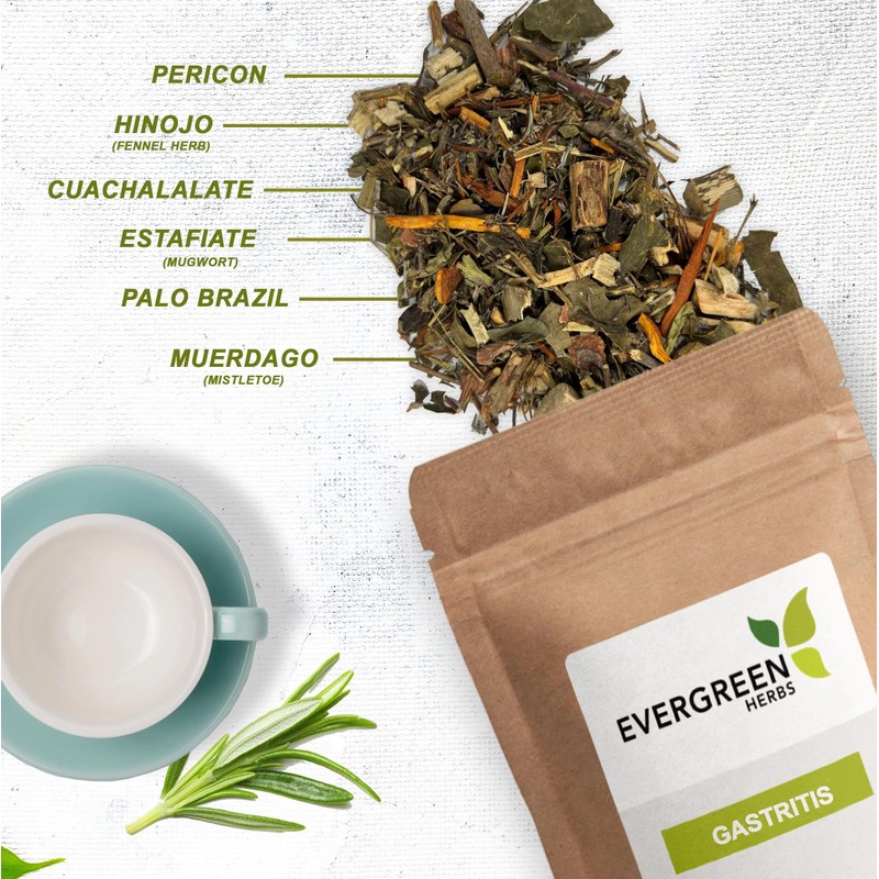 Gastritis Te (Tummy Tea) Loose Leaf - 8 oz.