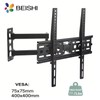 Full-Motion Dual-Arm TV Wall Mount for 40–80 Inch TVs, VESA