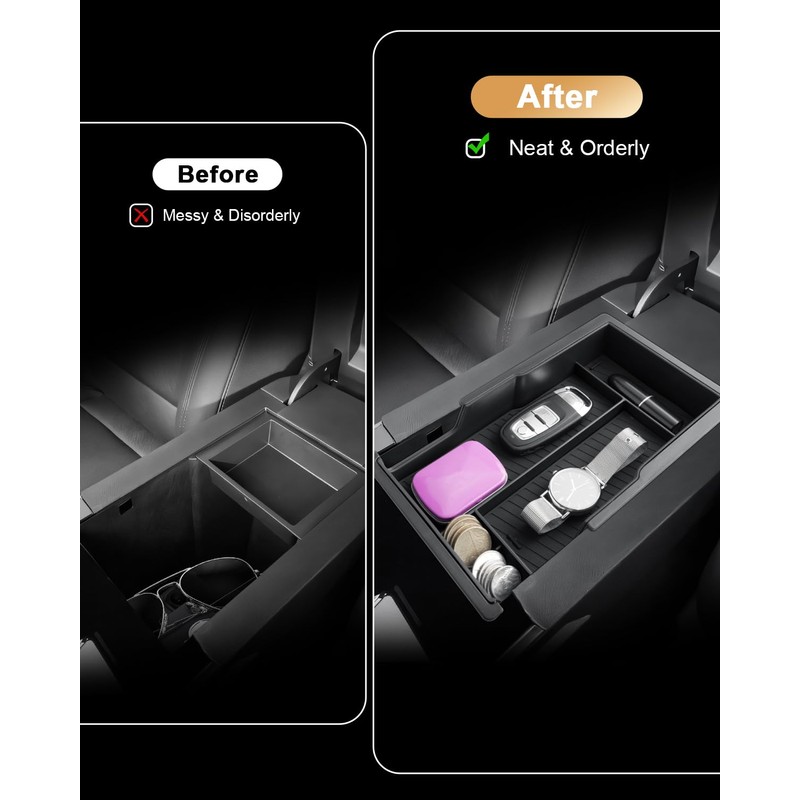 2026 Equinox Center Console Organizer - For 2025-2026 Chevy Equinox