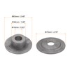 HARFINGTON 2pcs Bench Grinder Arbor Washer Flange 1.26" OD x