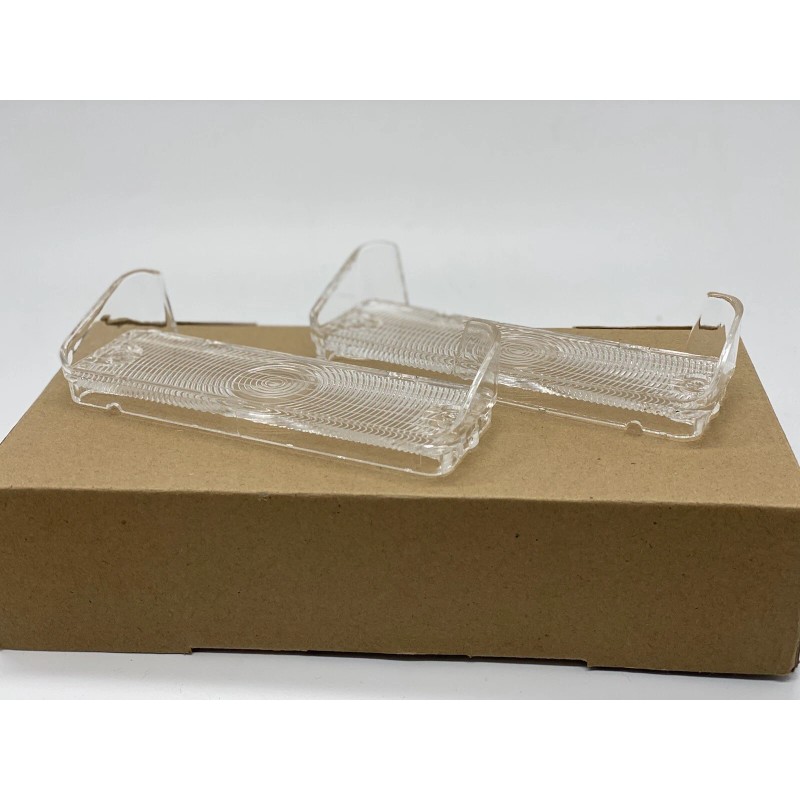 KK 1966 66 Impala Belair Biscayne Parking Light Lamp Lens Pair