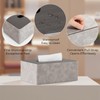 LARENNT PU Leather Tissue Box, 25 x 14 x 10