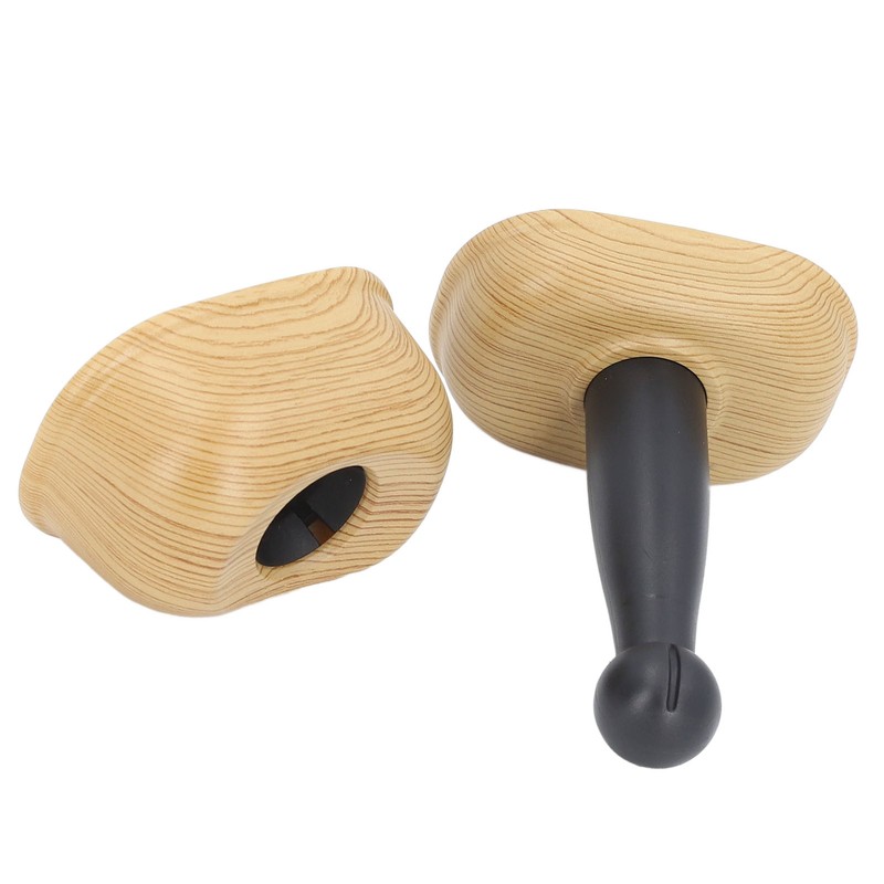Door Stopper Non Magnetic No Drilling Windproof Wood Grain Invisible