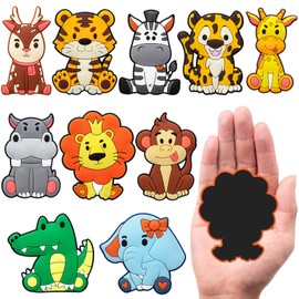 DMIGHT Fridge Magnets for Toddlers 1-3, Animal Refrigerator Magnet for Kids, Baby Educational Gift, Full Back Magnetic Kids Magnets