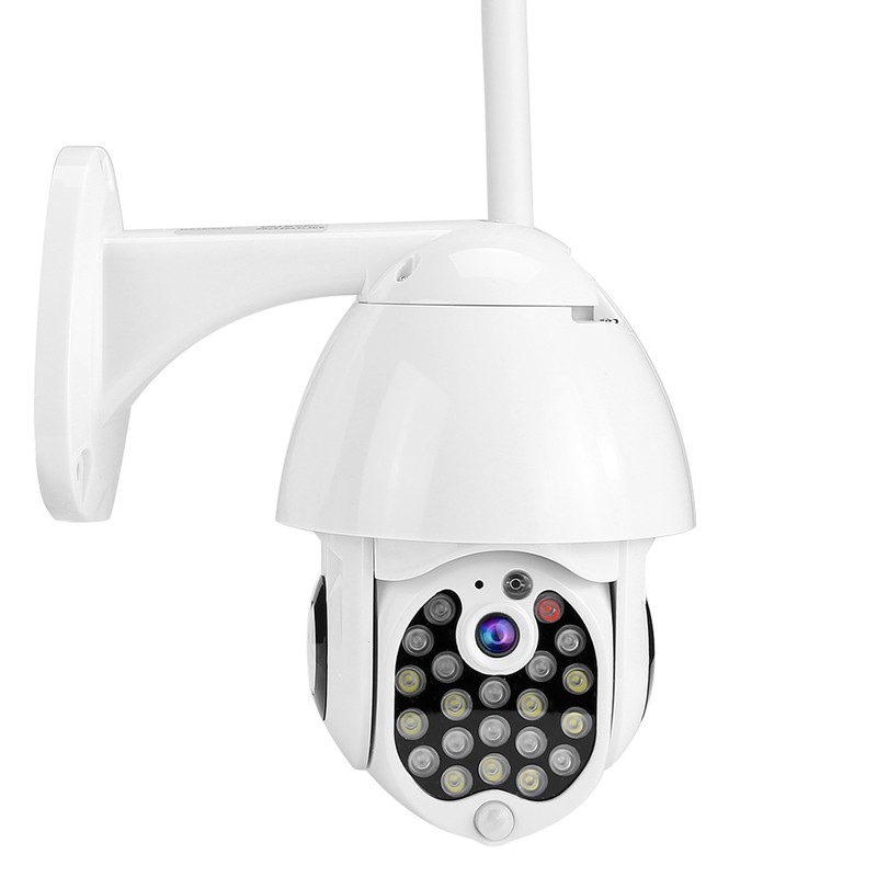 1080P Wireless Wifi PTZ Camera 21LED Smart Alarm Waterproof CCTV