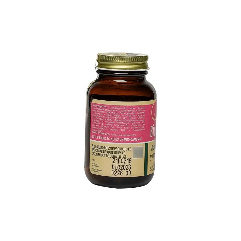 Biomivit-400 / Vitaminas, Minerales / C/30 Caps Biomiral