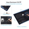 KooMall Large 48x24 Inch Anti Static Mat, Soldering Rubber Mat