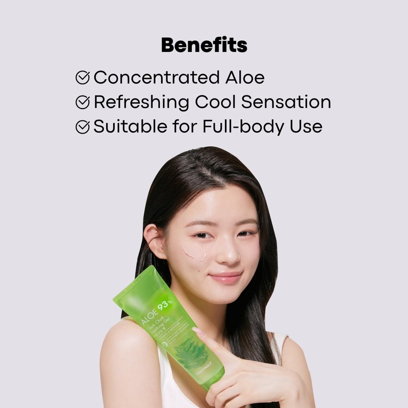 TONYMOLY Chok Chok Aloe Soothing Gel, 99% Aloe Vera Gel