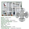 Maxline M8042 Multi Directional 3/4" Cross Fitting Tubing Compressed Air