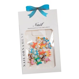 BIUDECO Cartoon Girl Nail Art Charms Creative DIY Nail Decorations Random Styles Safe Material for Unique Manicure Designs for Parties and Special Occasions
