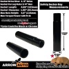 ARROW 20x 4.5" Tall Gold M14x1.5 Spike Lug Nuts &
