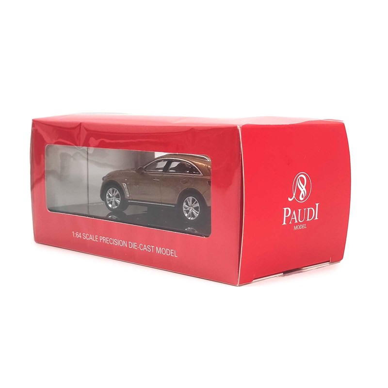 Paudi Model 1/64 Infiniti QX70S Model Car, Mini Car, Collection,