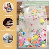 Maison d' Hermine Spring/Summer Table Runner, 100% Cotton, Decorative, Washable