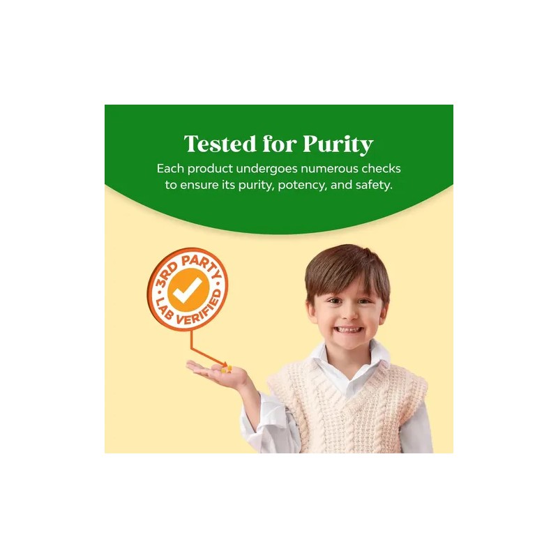 Natures Craft Kids Dha Omega-3 Gomitas - Vegano Sin Pescado