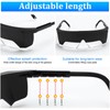 Saysurey 2 Set Ifr Aviation Flight Training Glasses Adjustable View