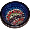 Holy Land Market Turkish Ceramic Bowl - Blue Motif -
