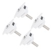 Solar Panel Bracket Centre Clamps Steel Silver 30mm Lightweight Solar