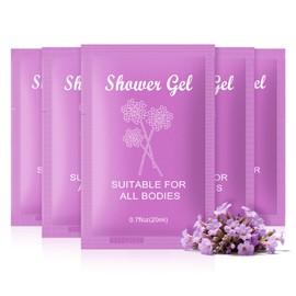 fafortune Travel Size Body Wash Bulk,0.7 fl oz (20ml) Small Size Mini body wash,Verbena Scent,Hotel Supplies Bulk for Guests Airbnbs Homes Resorts Offices and Gyms(pack of 10)