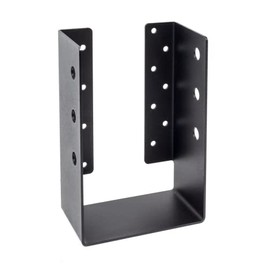 Simpson Strong-Tie Outdoor Accents ZMAX, Black Heavy Joist Hanger for 6x10 Rough