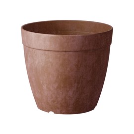Root & Vessel Dolce Round Planter, Rust, 10"