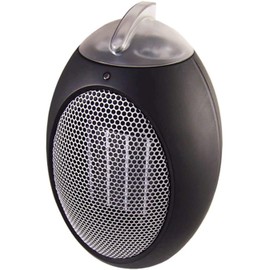 Cozy Products ESH Eco-Save Compact Personal Space Heater - 750-Watts, ETL Listed, Eco-Friendly, Energy Efficient Design, 11 x 7.5 Inches, 5 lbs.,Black