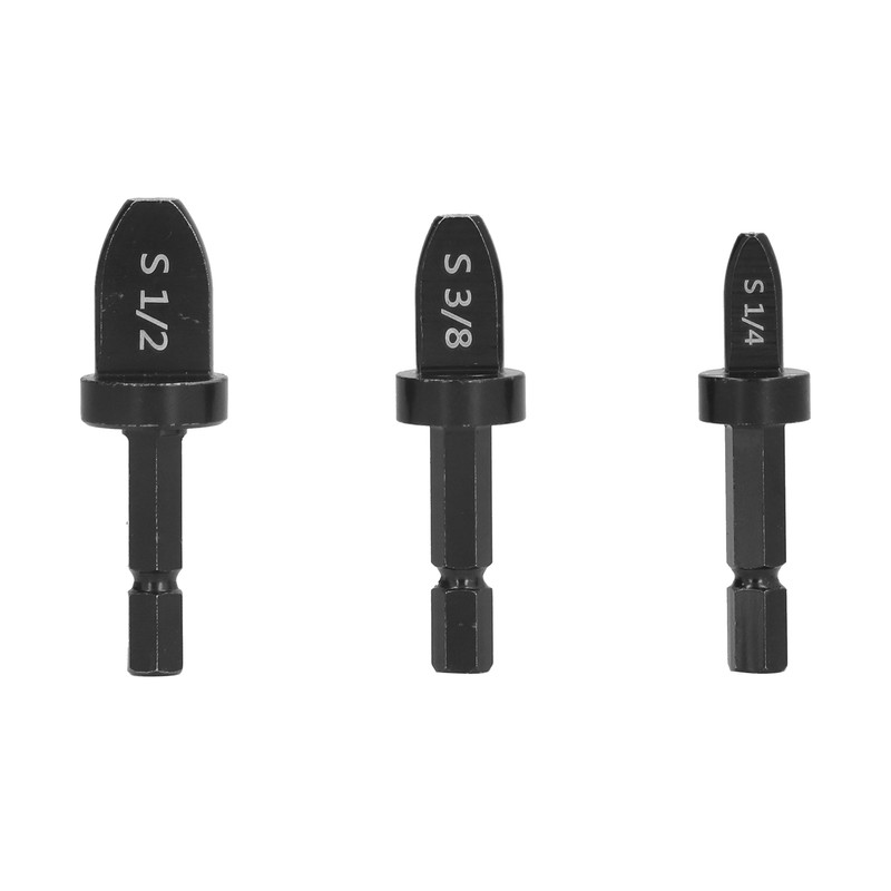 6Pcs Tube Expander Set Hex Handle Pipe Swaging Drill Bit