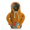 Puffin Drinkwear Hoodie Koozie Brown/Floral