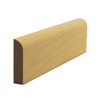 EWBS16 Baseboard Shoe 1-1/4" Tall x 5/16" Flat with Radius.