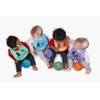 modern-twist Bucket-Bib 100% Food-Grade Silicone, Waterproof and Reusable, Curious Otter