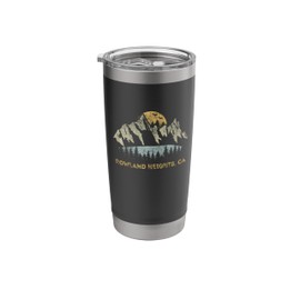 Rowland Heights California Mountain Sunset Sunrise CA Stainless Steel Insulated Tumbler