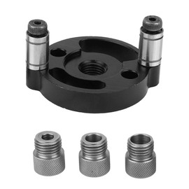 Guía de taladro, carpintería Localizador de taladro de orificio recto Herramientas de carpintería de tablero de pasador redondo autocentrante para el hogar, carpintería DIY