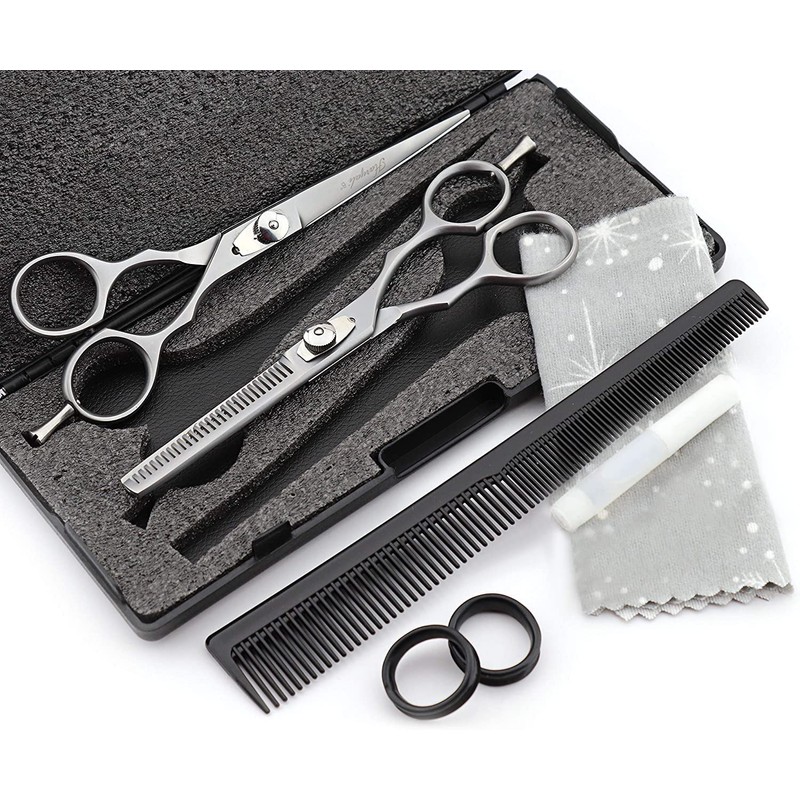 Professional Hairdressing Scissors Set for Men and Women 6.5"