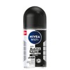 NIVEA MEN Deodorant Male Black & White Invisible Roll On 50 ml  / Men's Grooming / Anti Perspirant / No Sweat