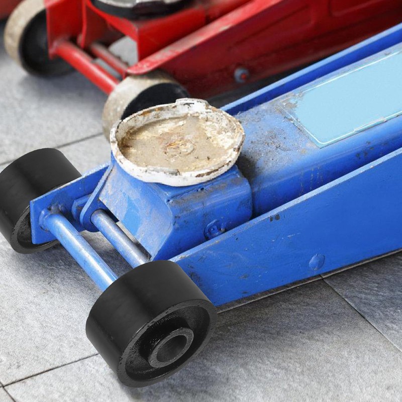 BESTonZON Floor Jack Caster, Trailer Jack Replacement Wheel Floor Jack