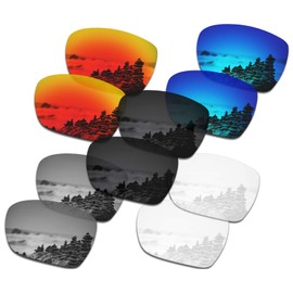 SmartVLT Set of 5 Men's Replacement Lenses for Oakley Deviation OO4061 Sunglass Combo Pack S01