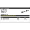 Front Left Driver Side CV Axle Assembly - Compatible with