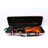 YoungMonic 4/4 Full Size Violin Case Carbon Fiber Rectangular Code