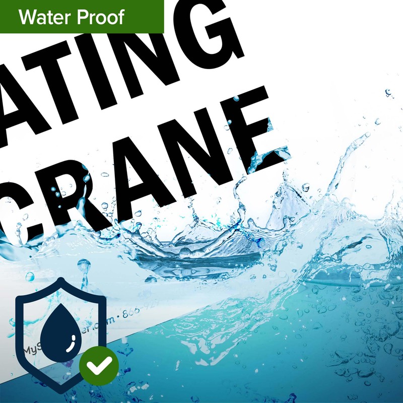 Danger Safety Harness Must Be Worn When Operating Overhead Crane