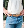 SKiporty Mens Belt Ratchet Belts Dress Casual Leather Belt for